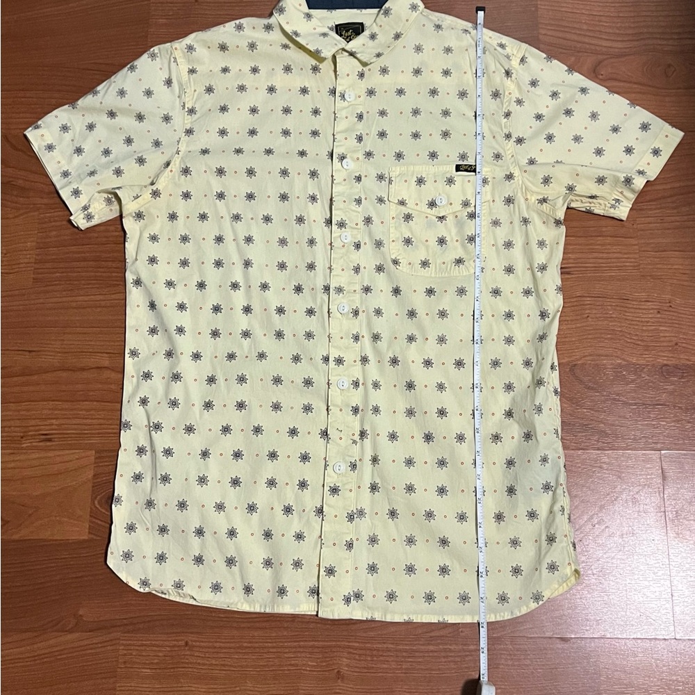 LOST AT SEA Men’s floral casual button down shirt - Picture 6 of 12